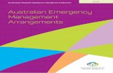 Australian Emergency Management Arrangements · This 2019 edition of Australian Emergency Management Arrangements was reviewed, edited and updated during 2018 and 2019. A working