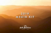 2019 MEDIA KIT - Amazon Web Services · relationship, Instagram management packages available upon request. With a background in social media marketing, I enjoy customizing content