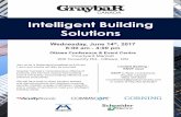 Intelligent Building Solutions - Graybar Canada€¦ · Intelligent Building Solutions Session Topics MOBOTIX IP Security cameras are becoming a necessity in today’s world and not