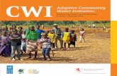 UNDP Community Water Initiative Adaptive Community Energy ... and Energy/Water and... · rock water harvesting, and to the use of wind mills and solar energy for pumping. ... “My