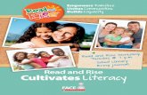 ;! m F X Xteacher.scholastic.com/products/face/pdf/read-and-rise/read-and-rise-brochure.pdfthe Read and Rise family workshop model: Q helps parents become more aware of—and con!dent