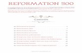REFORMATION 500 - Microsoftlivinglutheran.blob.core.windows.net/.../Reformation500.pdfREFORMATION 500 1 “In short, I will preach it, teach it, write it, but I will constrain no one