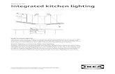 Buying guide Integrated kitchen lighting · Cabinet lighting is easy to choose, as it comes in different versions to match both modern and traditional styles. OMLOPP drawer lighting