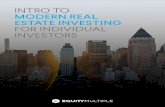 INTRO TO MODERN REAL ESTATE INVESTING FOR ... - … · EQUITYMULTIPLE and other ‘real estate crowdfunding’ platforms similarly lower the barrier to entry for individual investors