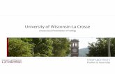 University of Wisconsin La Crosse · 2017-09-19 · Weekly Room Hours WRH + WRH's Rolled Forward WRH's to Roll Forward No. of Rooms Surplus/ (Deficit) 25 and Under 248 12 512 512