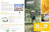 Brochure-AGRICam18 A3-CS6 · Raw Space: USD 355/sqm (minimum 18sqm) Ideal for exhibitors who wish to build their own concepts Shell Scheme: USD 385/sqm (minimum 9sqm) corner charges