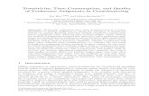 Transitivity, Time Consumption, and Quality of Preference ... · Transitivity, Time Consumption, and Quality of Preference Judgments in Crowdsourcing Kai Hui1,2(B) and Klaus Berberich1,3