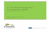 C-ITS Roadmap for European cities - CIMEC PROJECTcimec-project.eu/.../2016/12/CIMEC_D3.2-Draft-Roadmap.pdf · 2016-12-12 · 0.3 26/11/2016 Internal draft for working use, ... Table