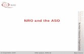 NRO and the ASO · –Technical coordination and services • DNS, ERX, whois, 6to4, IPv6 unique local … –RIR point of contact and representation –Global policy coordination