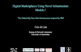 Digital Marketplaces Using Novel Infrastructure Models.! · 2018-07-19 · Digital Marketplaces Using Novel Infrastructure Models.! The Global Big Data Hub infrastructure inspired