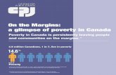 On the Margins: a glimpse of poverty in CanadaNote: Poverty measure is the After-tax Low Income Measure Source: Statistics Canada, Table 111-0015 - Family characteristics, Low Income