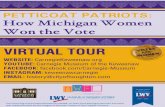 Petticoat Patriots: How Michigan Women Won the Vote,fmorriso/riseUP/PetticoatPatriotsVirtualExhibit2020.pdfa "league of women voters to finish the fight and aid in the reconstruction
