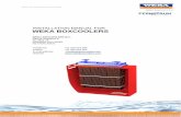 Weka Boxcoolers - Manual Concept1 - Kort Propulsion Boxcooler...INTRODUCTION • Read this instruction manual before proceeding with installation of WEKA Boxcooler • Important documents