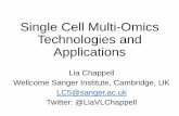 Single Cell Multi-Omics Technologies and … of...Single-cell G&T-seq (Voet group) ERCCs A A A A A A ERCC T T T T T Low-elution magnet gDNA well mRNA well Cell lysate Beads In plate