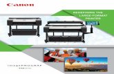 REDEFINING THE LARGE-FORMAT PRINTER · with everything needed to print posters, banners, signage, infographics, designs, technical documents, maps, and more! • PosterArtist Lite