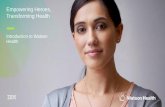 Introduction to Watson Health - Clinique Saint-Luc Bouge · 2017-12-18 · Community for Cancer Care: 35+ Hospital Systems Genomics Clinical Trial Oncology Matching Illumina Broad