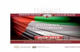 STUDENT HANDBOOK AY 2018-2019 - Emirates …ecmit.ac.ae/wp-content/uploads/2018/09/Student-Handbook...9 Student Handbook 2018-2019 Section 1 Philosophy of the Institution Emirates