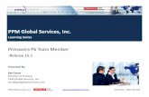 PPM Global Services, Inc. · PPM Global Services, Inc. Office/Fax: 1-800-746-4029 PPM Global Services, Inc. Company Overview PPM Global Services is a provider of project portfolio