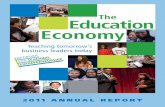 The Education Economy - GlobalGiving · 2019-10-01 · 6 The Education Economy in 2011, nfte continued to grow, nurturing more student entrepreneurs and high-quality teachers than