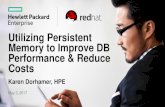 Utilizing Persistent Memory to Improve DB Performance ... · - Red Hat Enterprise Linux 7 - Oracle 12c R1 Enterprise Edition - Single instance database using Oracle ASM Solution components