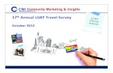 17th(Annual(LGBT(Travel(Survey( - LGBT Research | LGBTQ … › documents › CMI_17th... · 2012-11-05 · En#re&contents&©&Community&Marke#ng,&Inc.& October2012! 17th(Annual(LGBT(Travel(Survey(