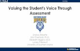 Valuing the Student's Voice Through Assessment Advising 04, 2017  · Valuing the Student's Voice Through Assessment Lindsay Brissette Kim Charmatz, Ph.D. Elizabeth Higgins, Ed.D.