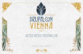AUTOMATED TESTING 101 - DrupalCon...JOIN US FOR CONTRIBUTION SPRINT Friday, 29 September, 2017 First time Sprinter Workshop Mentored Core Sprint General Sprint 9:00-12:00 Room: Lehar