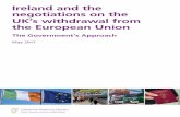 Ireland and the negotiations on the UK’s withdrawal from ... · In particular, this position paper will focus on the immediate task in hand – the negotiations on the UK’s withdrawal