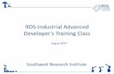 ROS-Industrial Advanced Developer’s Training Class€¦ · 20 •All trajectory points take an optional TimingConstraint that enables the planners to more optimally search the graph
