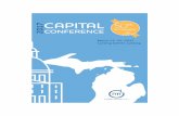 2017 CONFERENCE CAPITAL - Michigan Municipal Leagueblogs.mml.org/wp/cc/files/2017/03/CC2017_Program.pdf · 2019-01-04 · 2017 CAPITAL CONFERENCE GOLD BRONZE. 8 | CAPITAL CONFERENCE