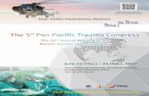 Oral, Poster Presentation Abstract byStep Step · 2017-06-22 · 1 The 5th Pan Pacific Trauma Congress The 32nd Annual Meeting of the Korean Society of Traumatology June 22 (Thu.)