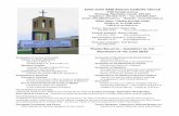 Saint John XXIII Roman Catholic Church · Winnipeg, Manitoba, Canada R3K 0Z3 Telephone: 204-832-7175 • Fax: 204-885-2447 ... , with sympathy and not blame, we creep ever closer
