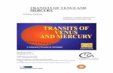 TRANSITS OF VENUS AND MERCURY - Gettysburg College · Transits of Venus and Mercury 6 Though this was the basic principle involved, the details of Halley’s method were a bit more