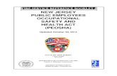 NEW JERSEY PUBLIC EMPLOYEES OCCUPATIONAL SAFETY AND HEALTH ... · which has become known by its acronym OSHA, applied nationwide to all private employers and employees. State and