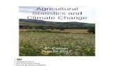 Agricultural Statistics and Climate Change · Statistics and Climate Change 8th Edition August 2017 . 2 Enquiries to: Alison Wray e-mail Alison.wray@defra.gsi.gov.uk or telephone