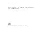 Biochemistry of Signal Transduction and Regulation · Biochemistry of Signal Transduction and Regulation Third, Completely Revised Edition. Prof. Dr. Gerhard Krauss Laboratorium fu¨r