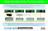 Production Displays and operator stations - COPAR · Production Displays and operator stations The Master Station and Remote Stations allow the operators to perform routine tasks.