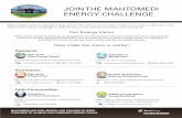JOIN THE MAHTOMEDI ENERGY CHALLENGE · By 2030 the community will: Reduce energy related GHG emissions by 30% Reduce energy use by 19% Achieve cost savings of $9.5 million MAHTOMEDI