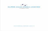 SUPER SALES INDIA LIMITED · SUPER SALES INDIA LIMITED 2 NOTICE TO SHAREHOLDERS NOTICE is hereby given that the 35th Annual General Meeting of the shareholders of Super Sales India