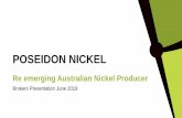 POSEIDON NICKELposeidon-nickel.com.au/wp-content/uploads/2019/06/...Mr Paganin has over 20 years’ experience in investment banking, specialising in transaction structuring, equity