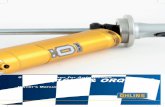Shock Absorber for Automotive ORQ16/46 & ORQ18/50 · the behavior of your vehicle. Set the Spring Preload Use two C-spanners to undo the lock nut. Turn the spring platform to the