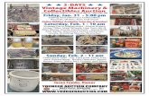 H H 3-DAYS H H Vintage Machinery & Collectibles Auction · 2020-01-18 · Collectible Toys - Tin, Cast Iron, Farm Trac-tors; Advertising - Bottle Openers, Wood Boxes, Signs; Glass