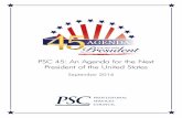 September 2016 - pscouncil.org 45 Report/PSC 45 Agenda for the Next...September 2016. FOREWORD ... but their convergence creates a “perfect manage-ment storm” for our nation and