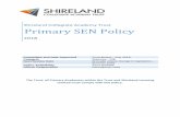 Primary SEN Policy - Shireland Collegiate Academy Policies/Primary SEN Policy.pdfShireland Collegiate Academy Trust Primary SEN Policy 2018 SEN Policy . Primary SEN Policy Page | 1
