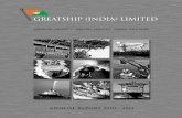 Greatship (India) Limitedgreatshipglobal.com/uploads/files/FR_Annual Report 2010-2011.pdf · Greatship (India) Limited. Contents CORPORATE INFORMATION 01 FIVE YEARS HIGHLIGHTS 02