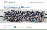 GLOBAL NDC CONFERENCE 2017 Conference Report · GLOBAL NDC CONFERENCE 2017 02-06 May 2017 in Berlin, Germany. ... Transparency is a powerful mechanism for learning and driving individual