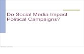 Can Social Media Impact Political Campaigns? · Do Social Media Impact Political Campaigns? Dr Dimitris Christopoulos Senior Lecturer, UWE-Bristol Chair, UKSNA Wednesday, 13 June