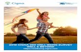 2019 CIGNA 360 WELL-BEING SURVEY WELL & …With personal and family well-being and health a matter of concern for many individuals today, our 2019 Cigna 360 Well-Being Survey - Well
