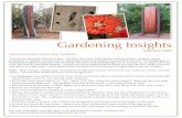 Monthly letter 07 09 - Corman Artcormanart.com/pdfs/Monthly letter 07_09.pdf · 2019-02-16 · Gardening Insights July(ish) 2009 Do-it-yourself native bee habitats I’ve become obsessed
