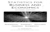 STATISTICS FOR BUSINESS AND ECONOMICSllrc.mcast.edu.mt/digitalversion/Table_of_Contents_135782.pdf · 1.4 Descriptive statistics I 2 1.5 Statistical inference 14 1.6 Computers and